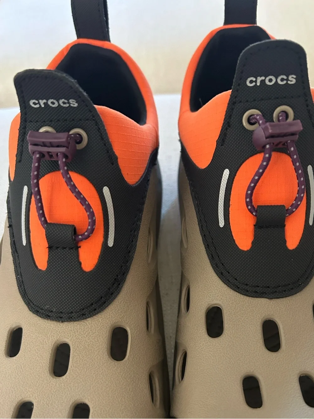 CROCS Gender Inclusive Quick Trail Low Shoe, Khaki, Size W11/M9, NWOT